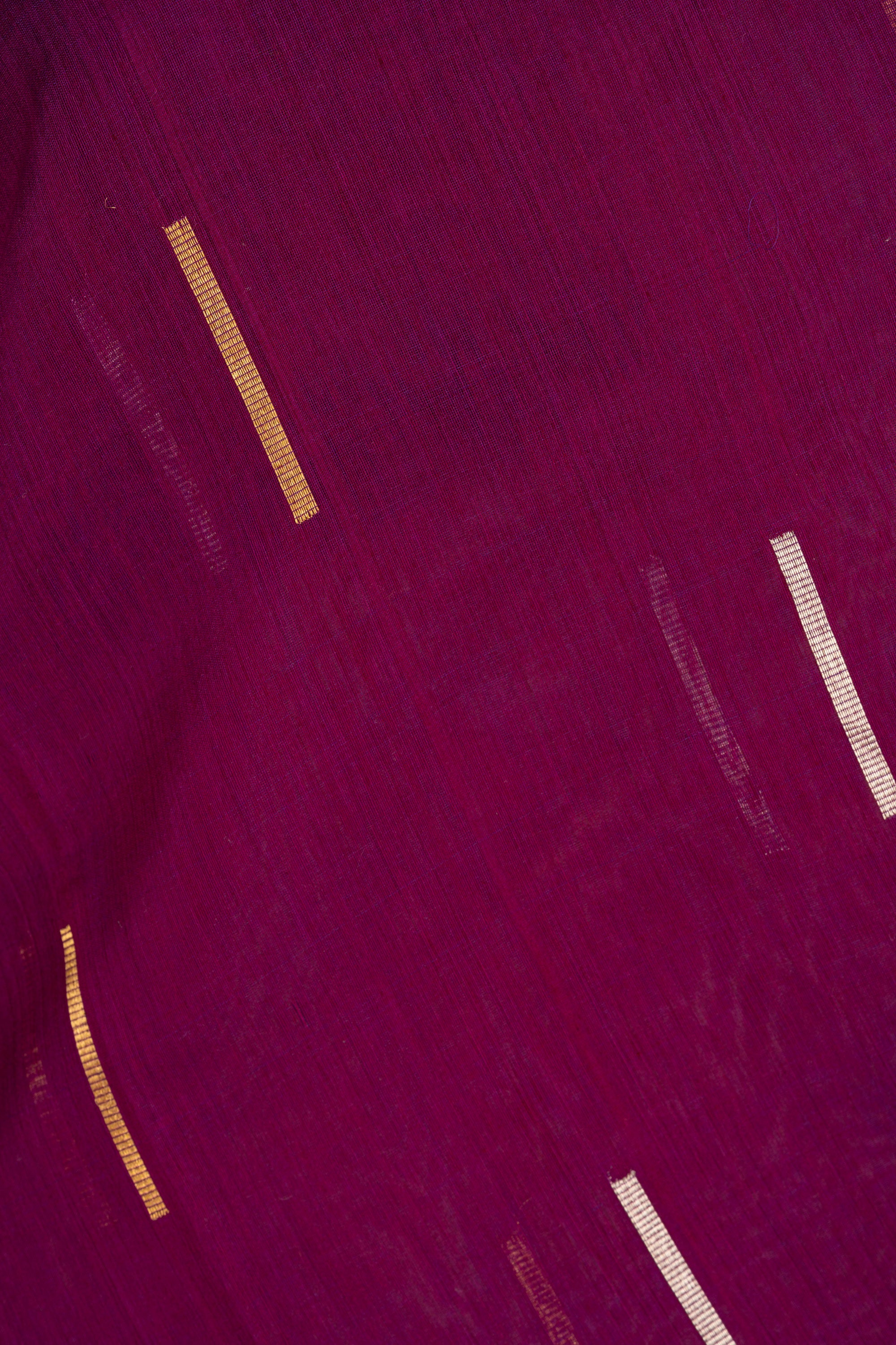Orchid Purple Chanderi Silk Cotton Saree